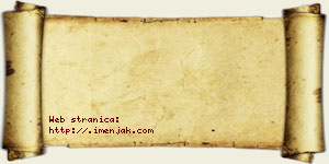 Jordanka Grandić vizit kartica